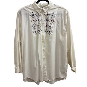 Vintage embroidered blouse